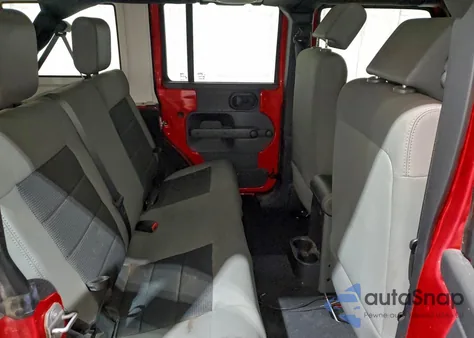 2008 Jeep Wrangler Unlimited X from USA, damaged, VIN 1J4GA39118L559795